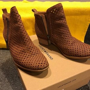 Lucky Brand Basel Booties 7.5